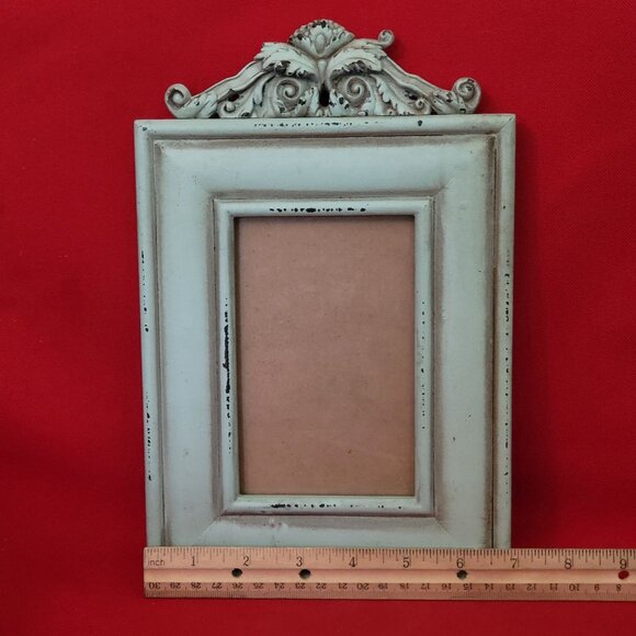 Vintage Pastel Green Picture Photo Frame Hanging Wall Table Top Decor - Picture 8 of 12
